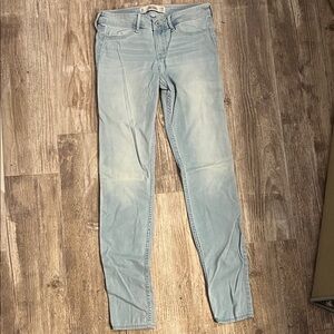 Hollister Women's Light Blue Skinny Legging Jeans 3L 26